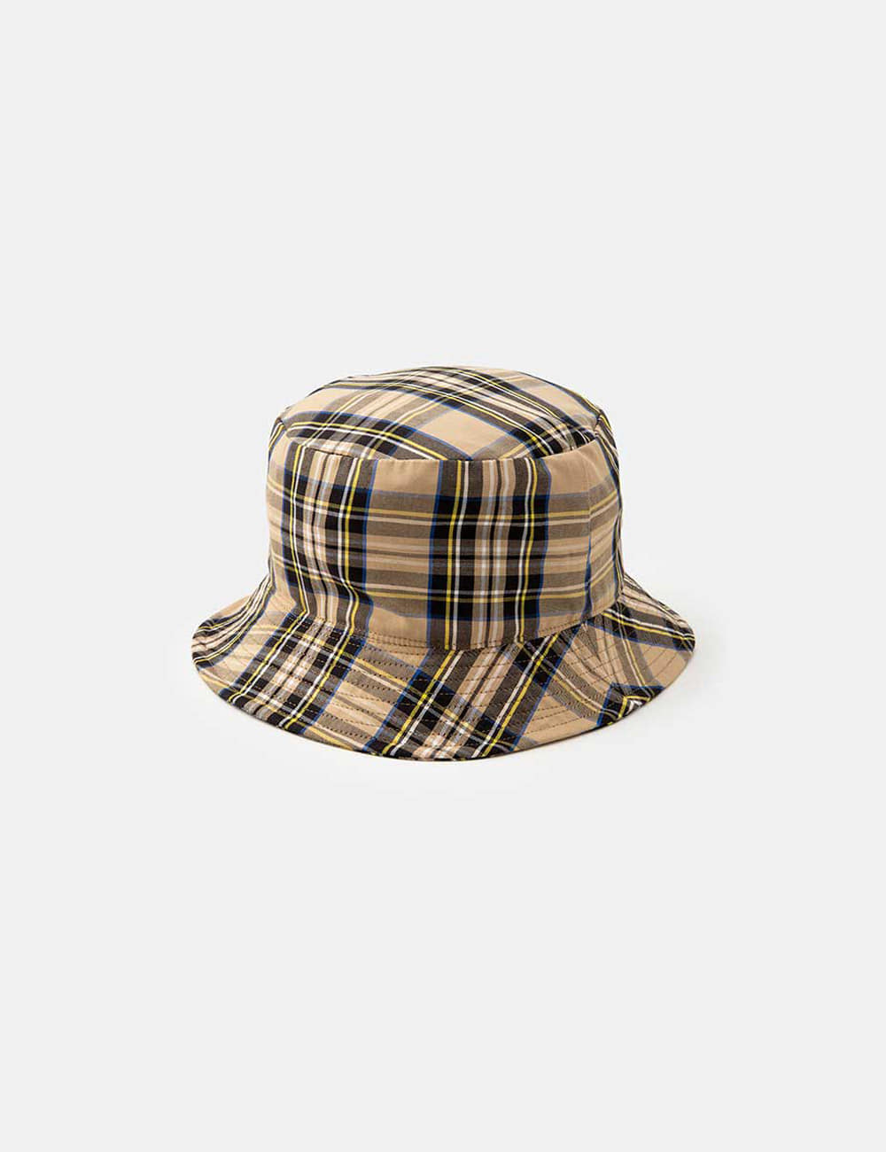Eggsy Hat (Beige/Blue Check)