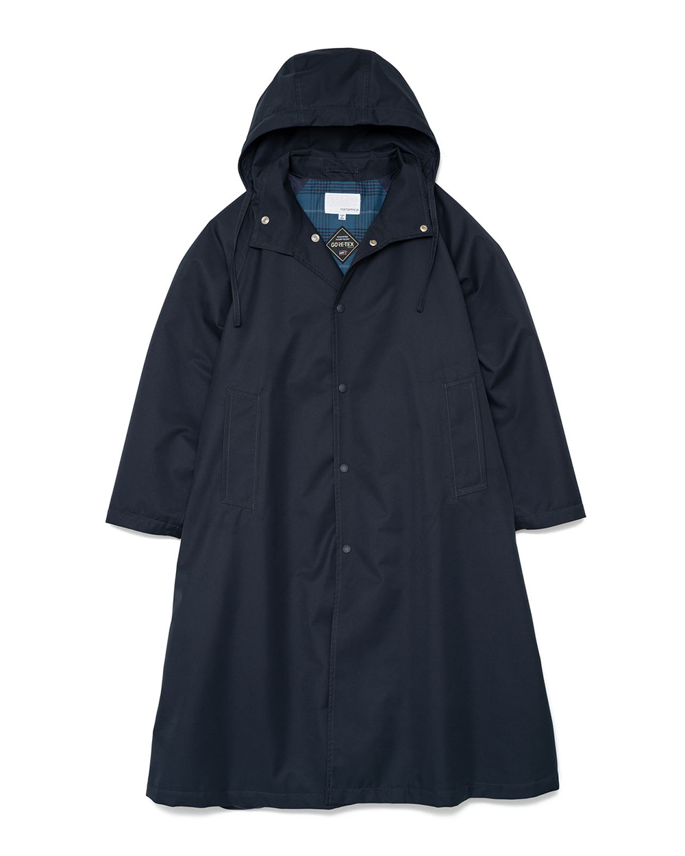 2L GORE-TEX Hooded Coat (Navy)