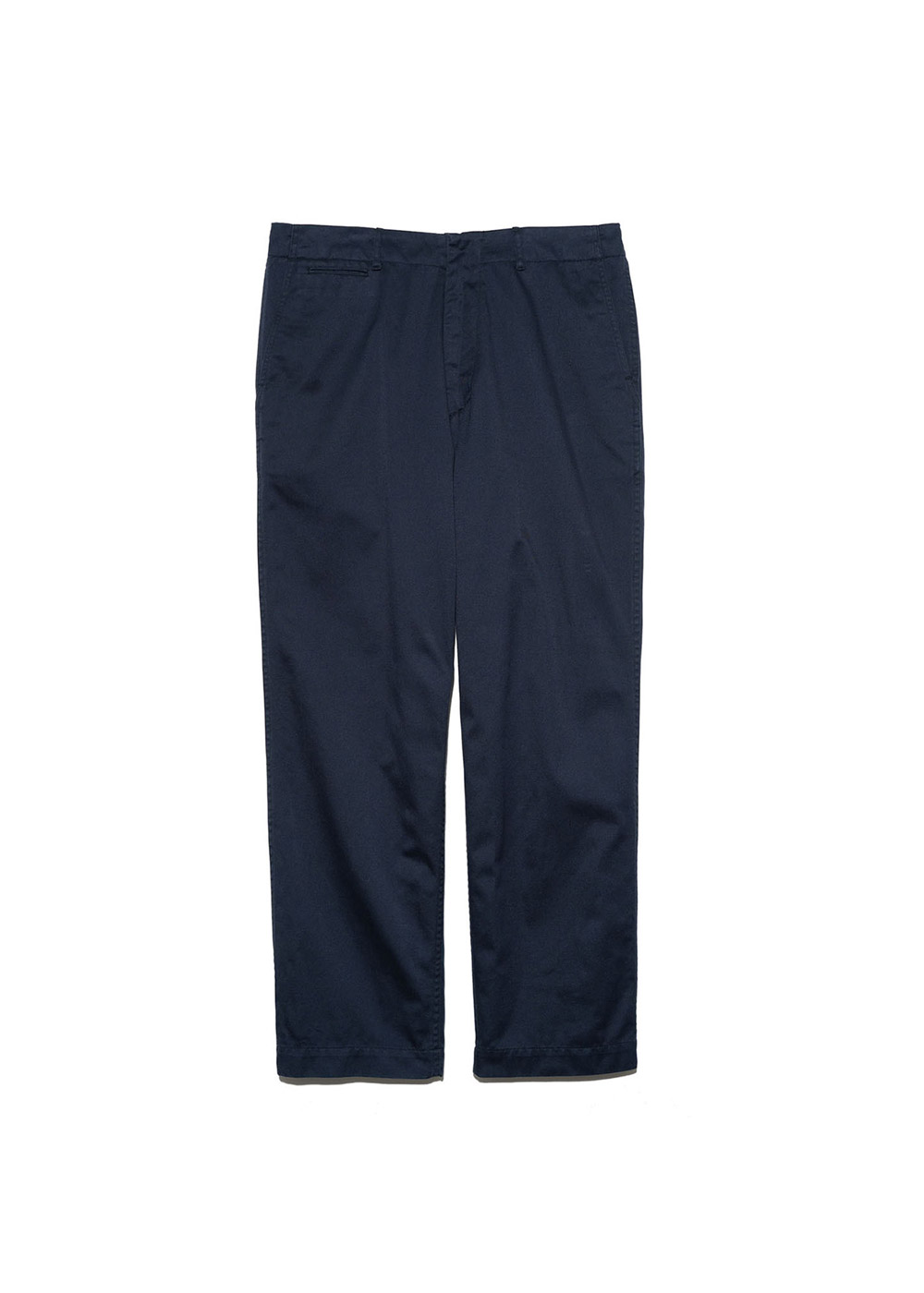 Wide Chino Pants (Navy)