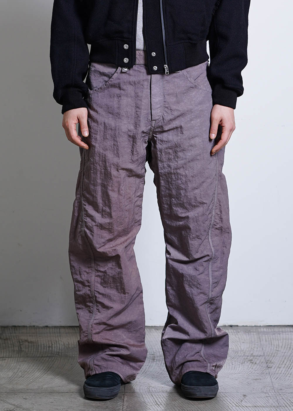 Twisted Trousers (Dyed Smoke)