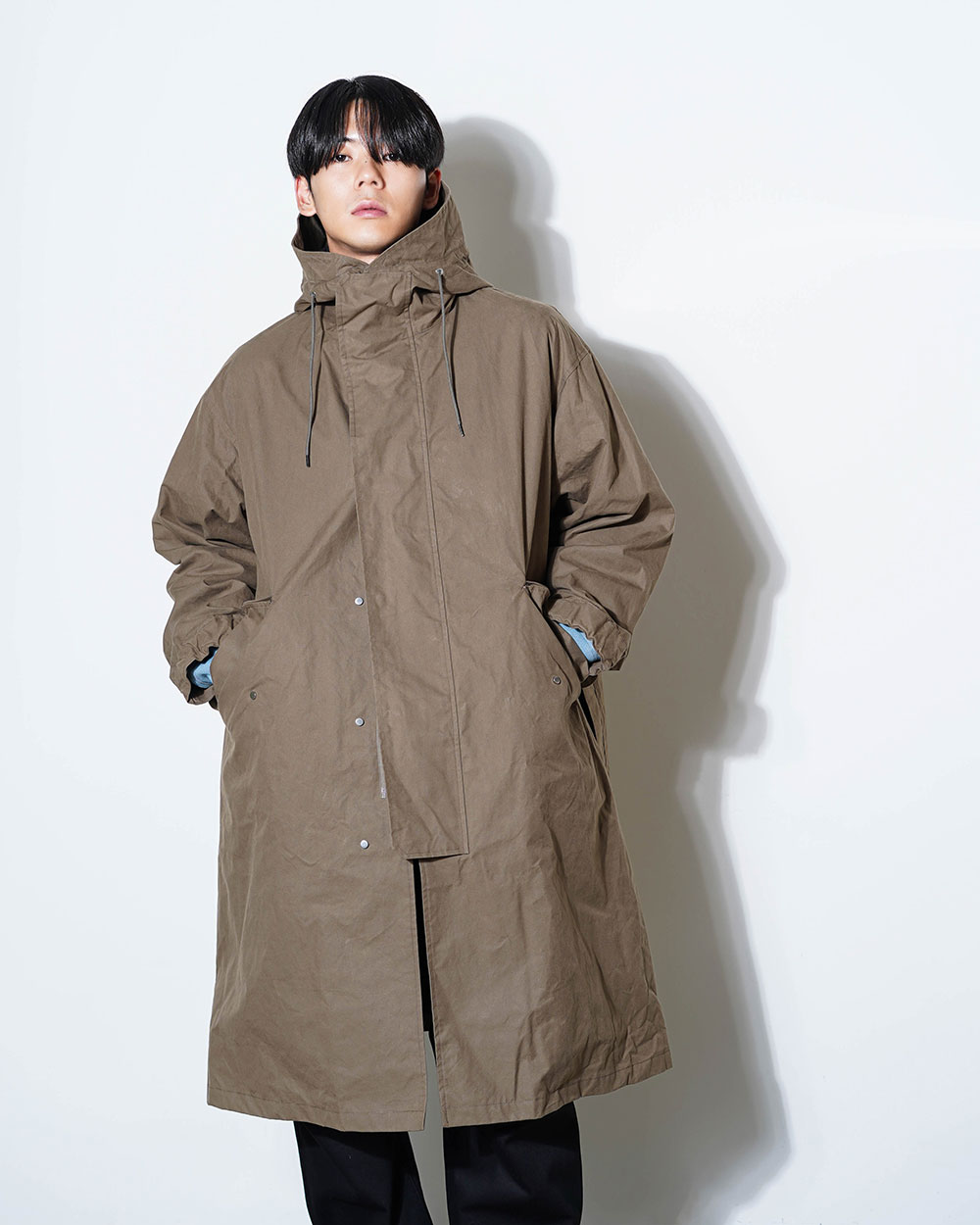 Heavy All Weather Cloth City Cruise Parka (Coyote)