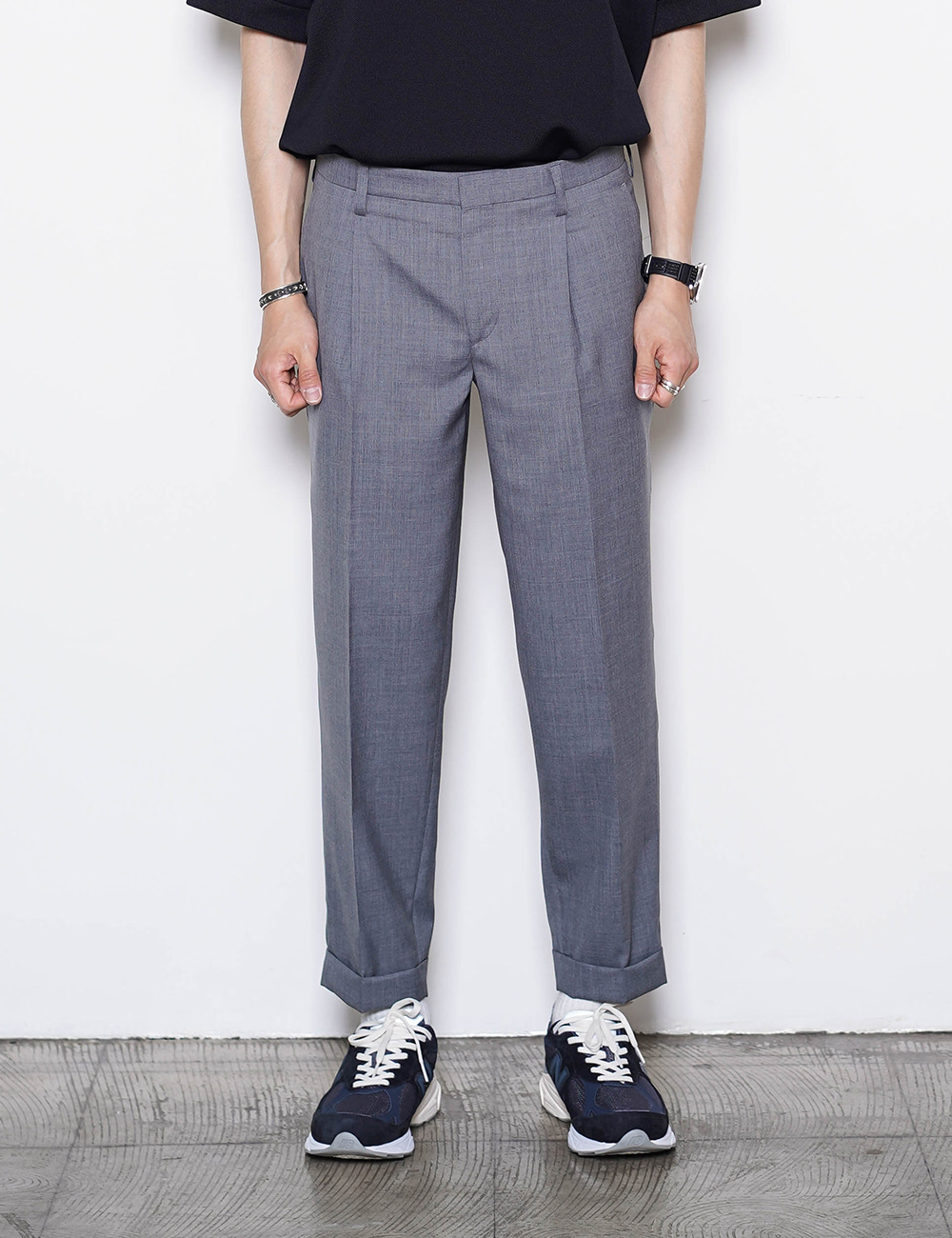 22SCM-P14112 Wool Pants (Gray)