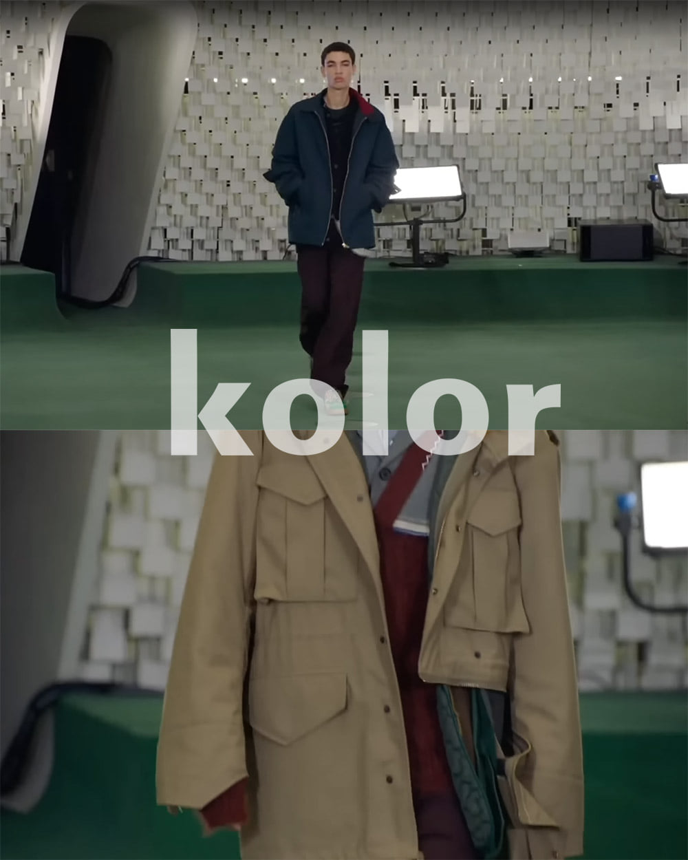 kolor 2023 Fall/Winter Collection